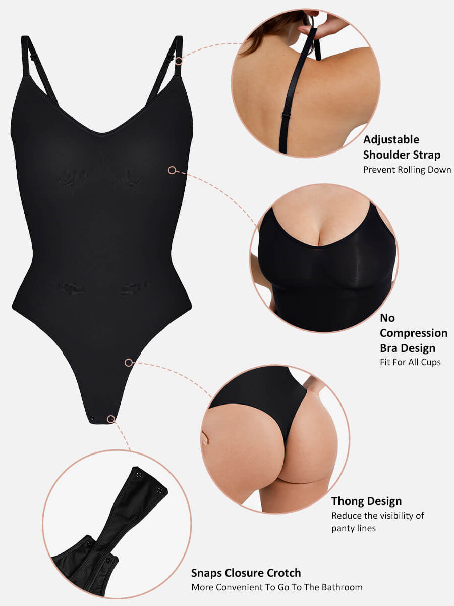 Hey Curve| Tummy Control Sömlös Bodysuit