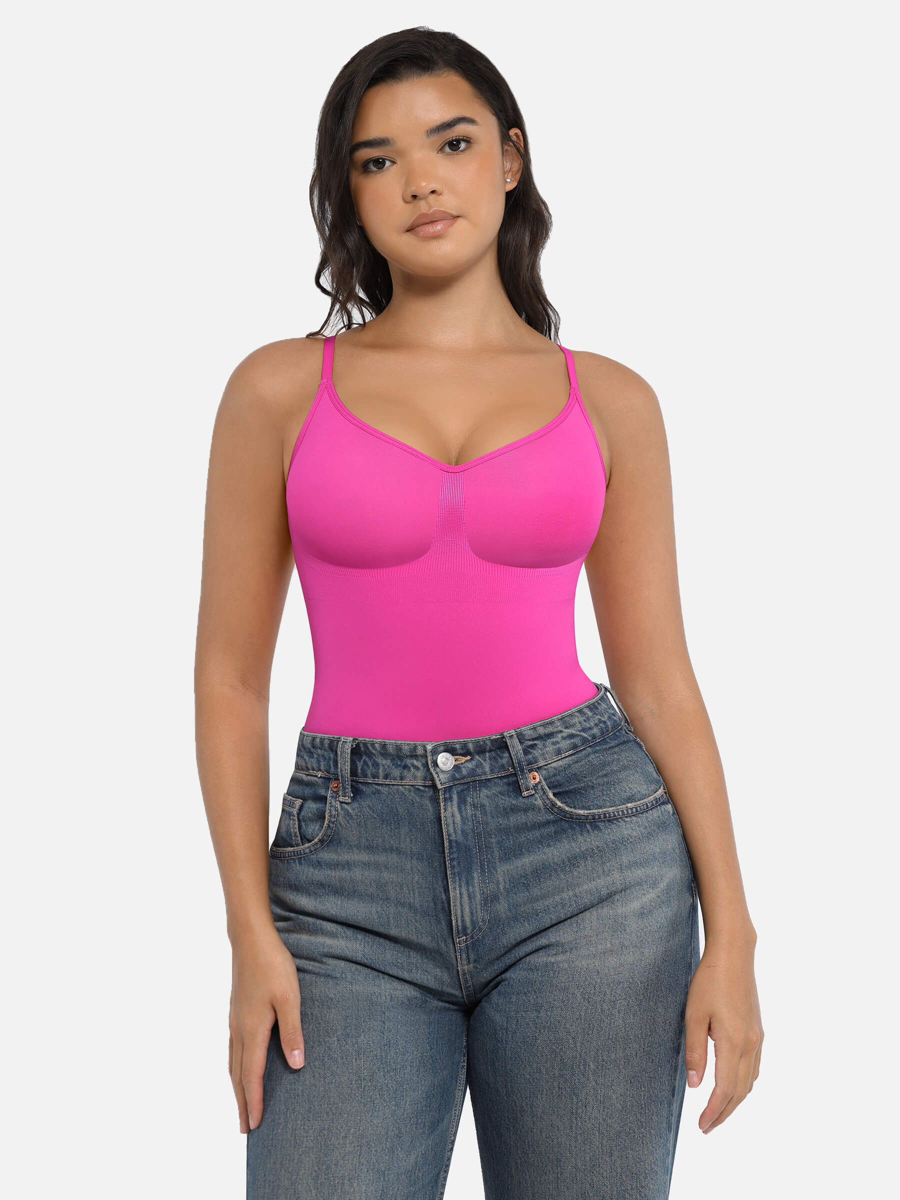 Hey Curve| Tummy Control Sömlös Trosa Bodysuit