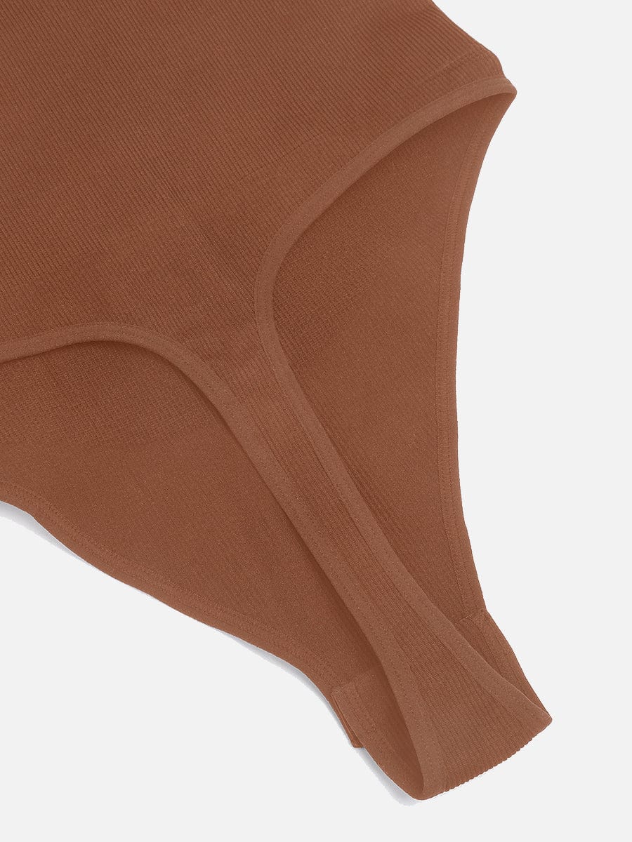 HeyCurve| Sømløs dyb V-talje og maveformende g-streng bodystocking