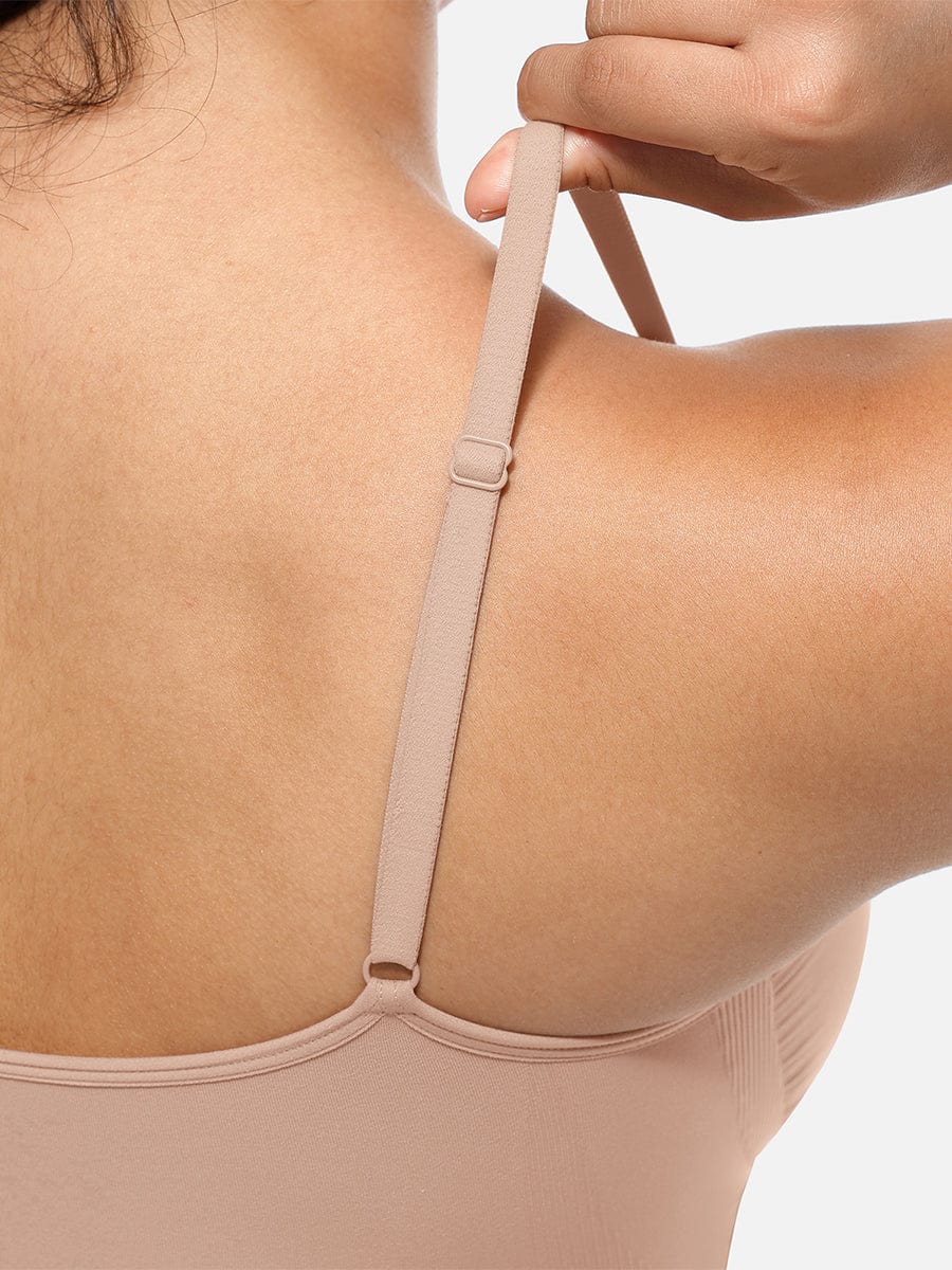 HeyCurve| Sømløs skulptur dækket buste jumpsuit g-streng bodysuit