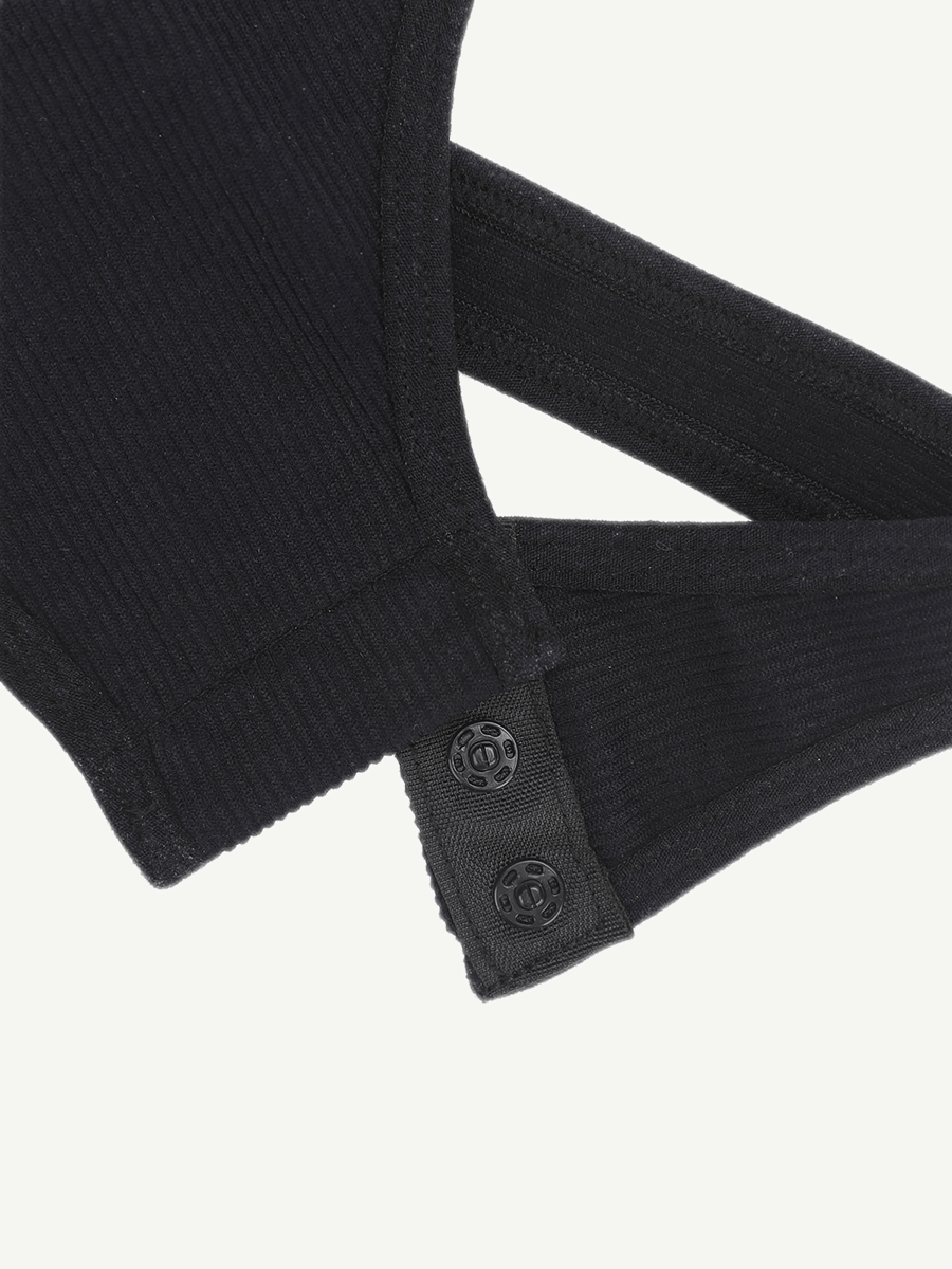 HeyCurve| Sømløs crossover halter g-streng bodystocking