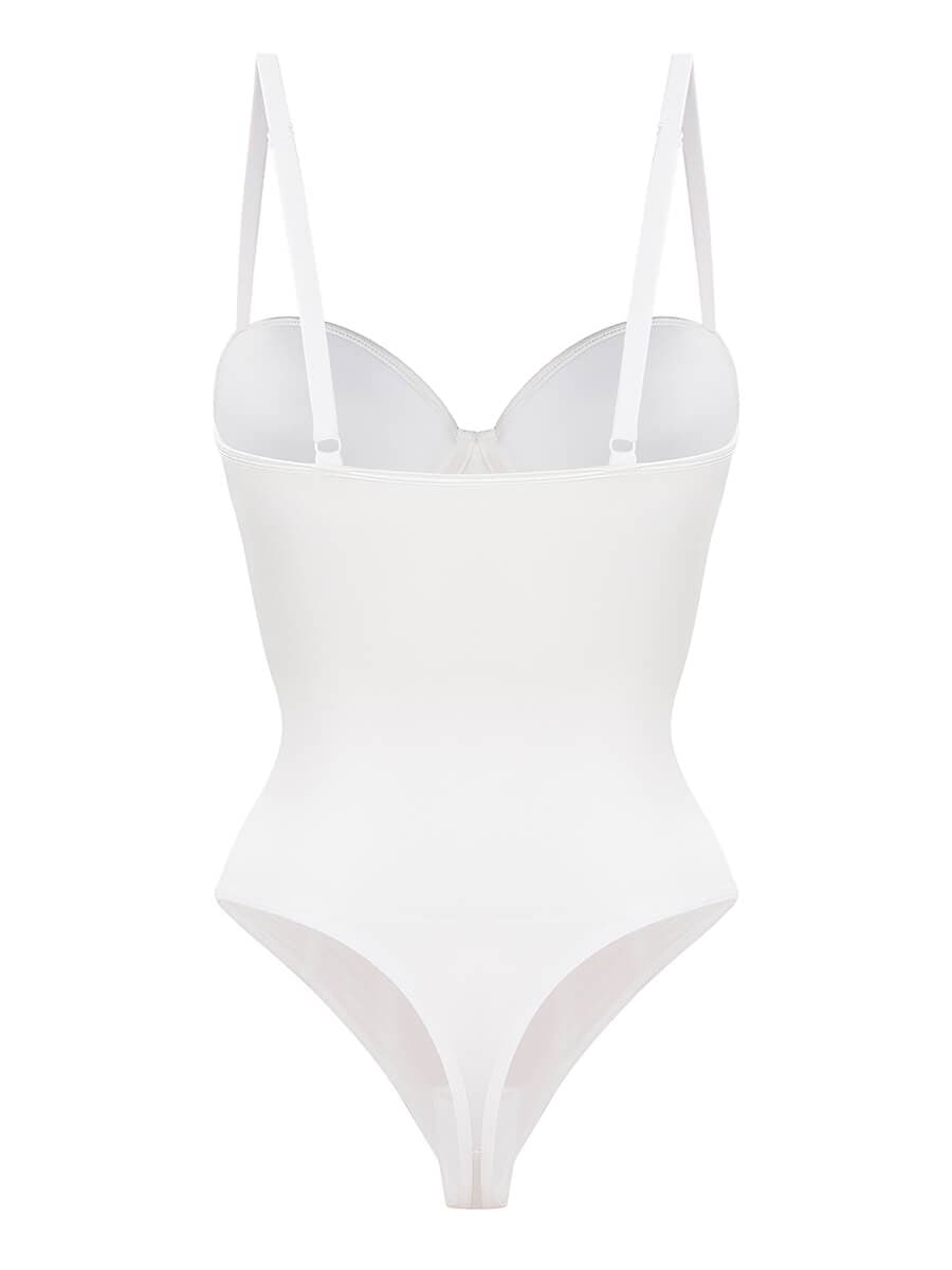 HeyCurve| Skålformet stropløs bh-fri bodysuit shapewear